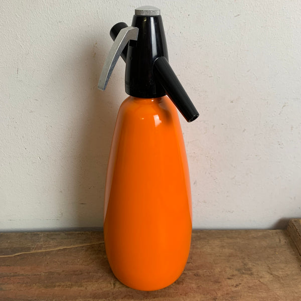 Sodasyphon Heimsyphon Modell BOC in orange