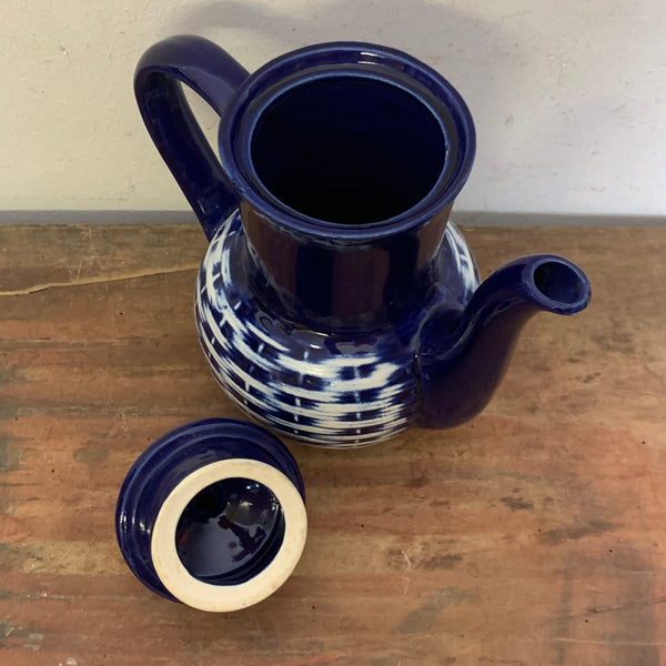 Vintage feuerfeste Kaffeekanne