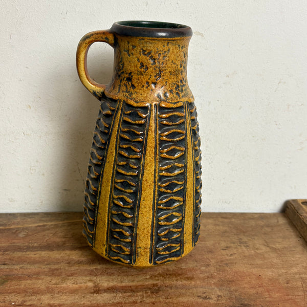 Vintage Mid Century Keramik Vase von Jasba 1623-25