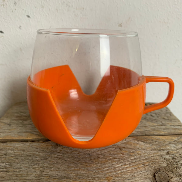 Vintage bunte Trinkbecher Tasssen