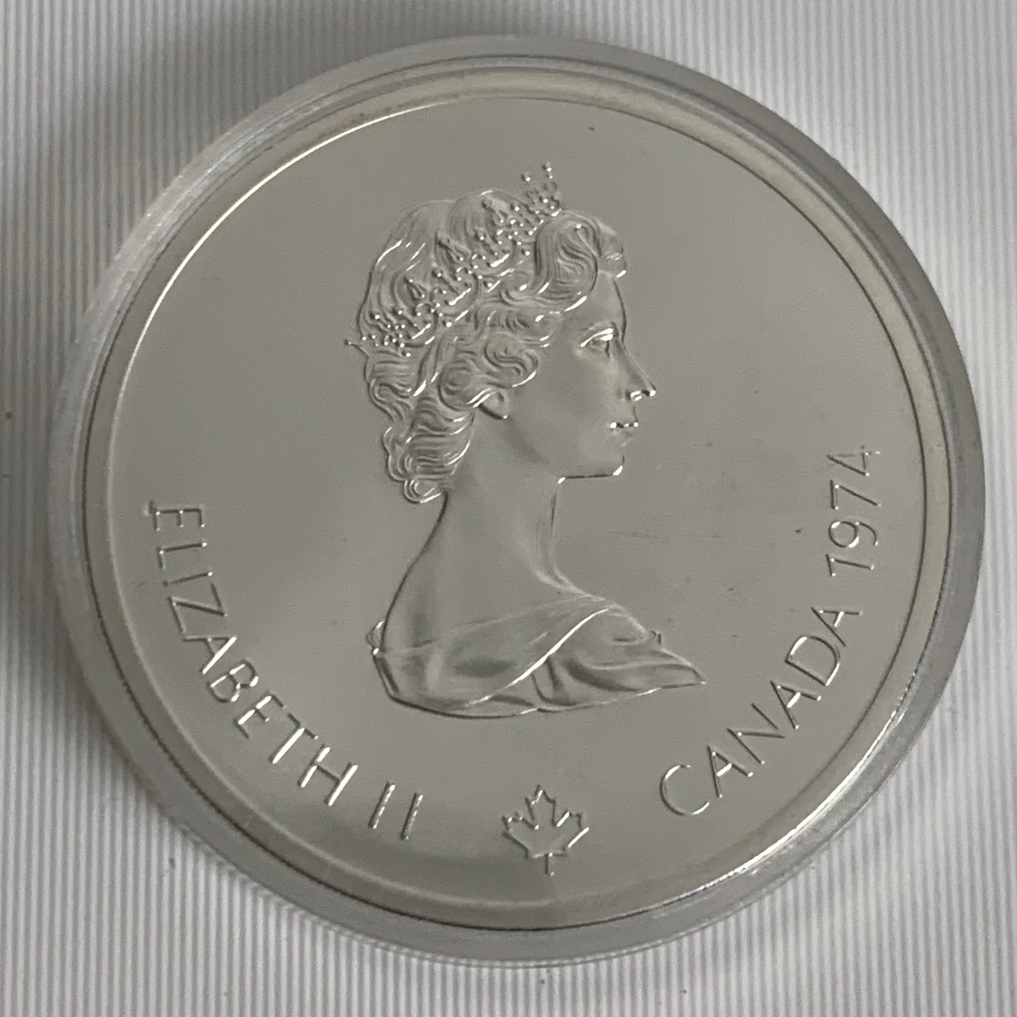 10 Silber Dollar Kanada Olympische Spiele Montreal 1974