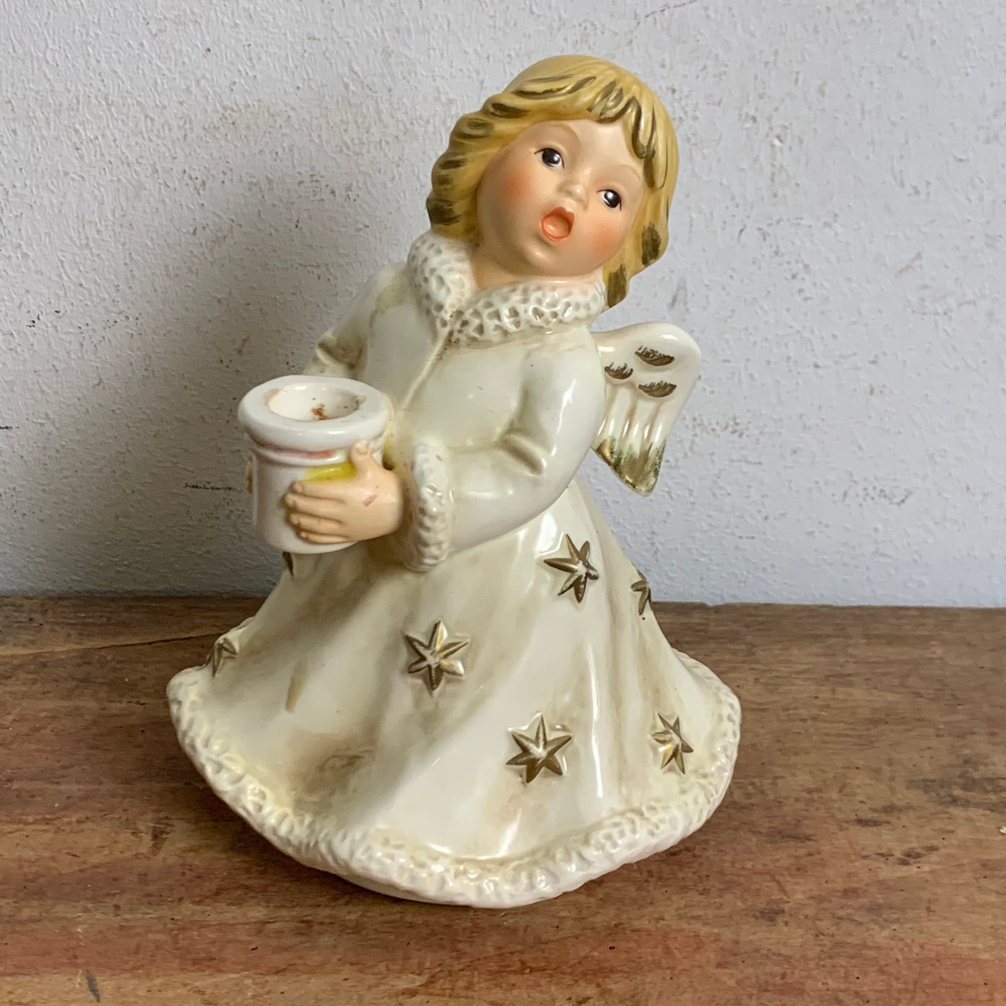 Weihnachtsengel Kerzenständer von Goebel
