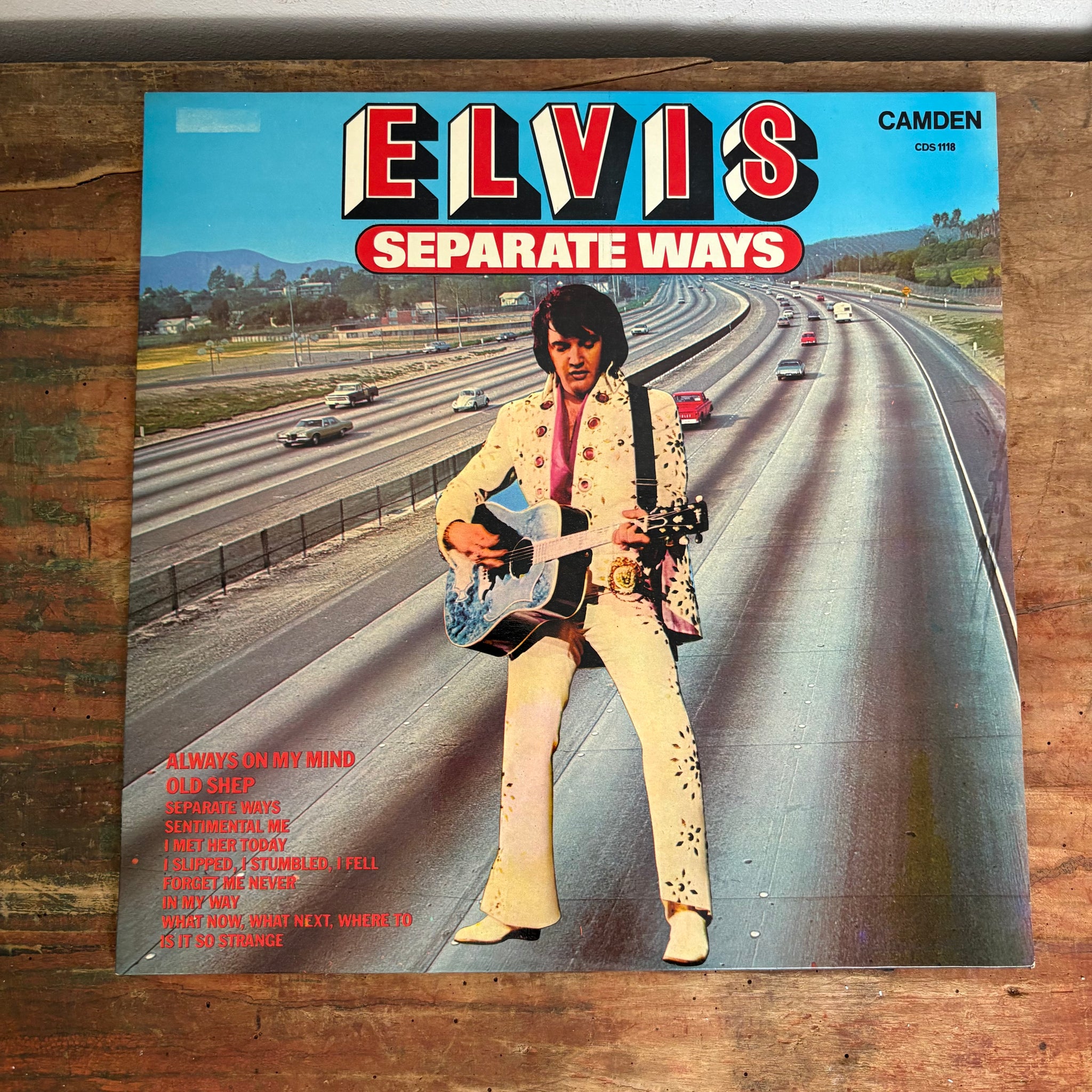 LP Elvis Presley Sepatate Ways