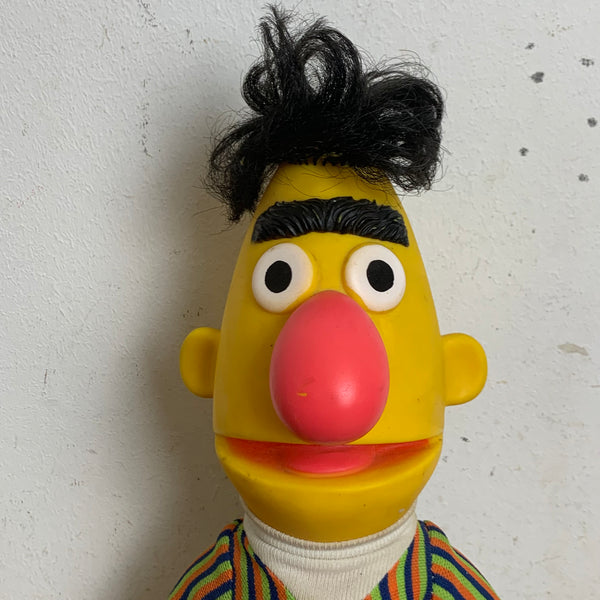 Vintage Figur Bert Sesamstraße von Muppet Inc