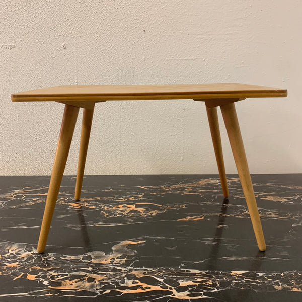 Kleiner Nierentisch Hocker 50er Jahre