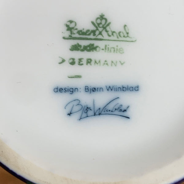 Vintage Porzellan Vase 1001 Nacht von Björn Wiinblad für Rosenthal