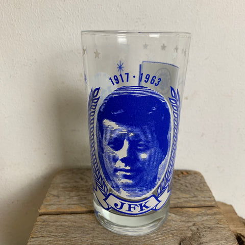 Vintage JFK Trinkglas