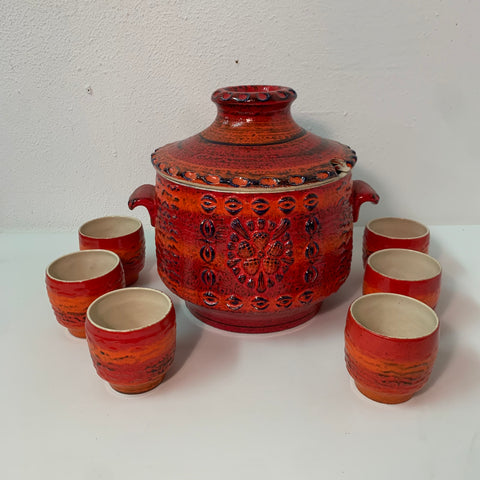 Keramik Bowle Service Dümler und Breiden 870