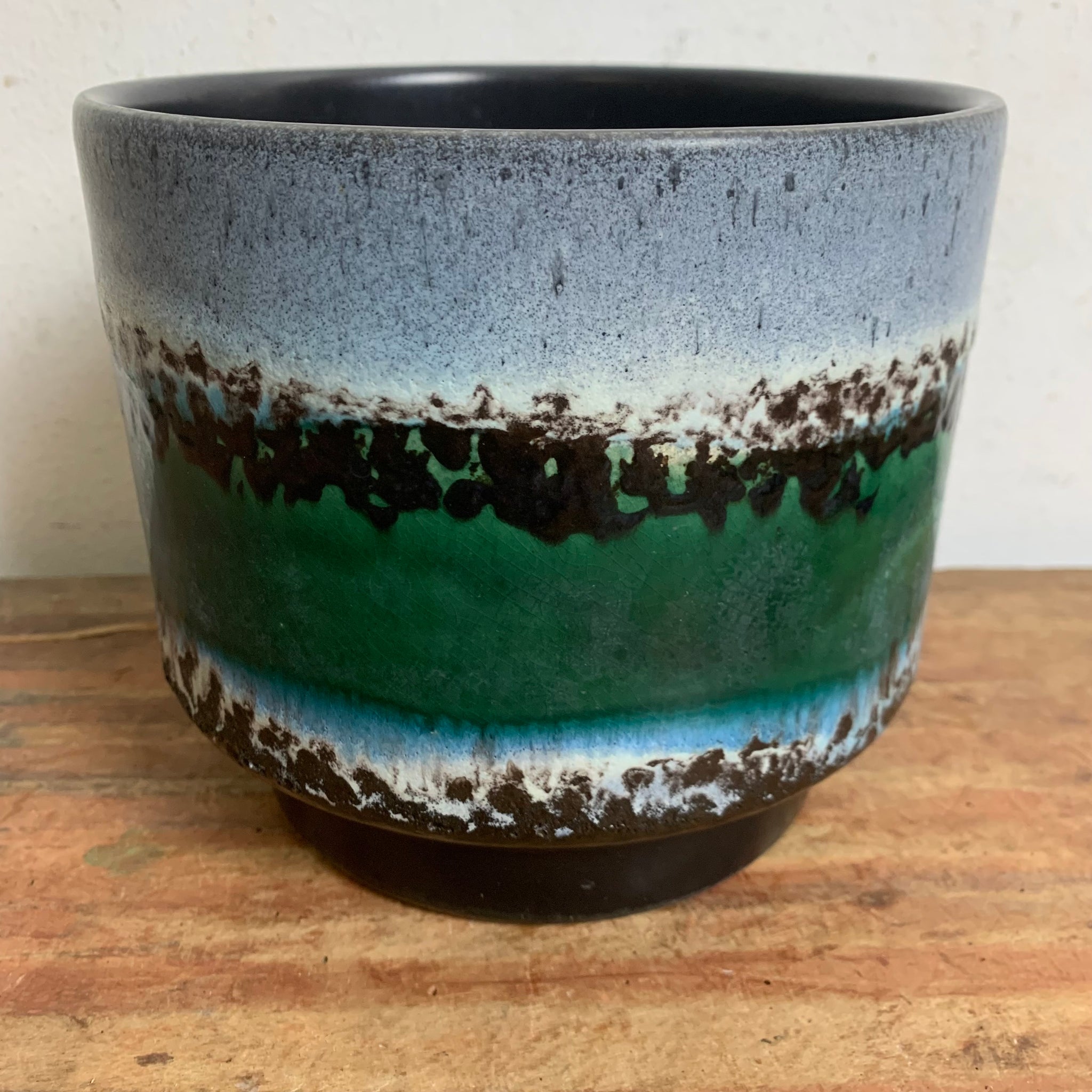 Vintage Keramik Blumen Übertopf 215-16