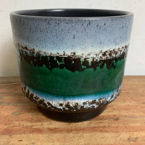 Vintage Keramik Blumen Übertopf 215-16