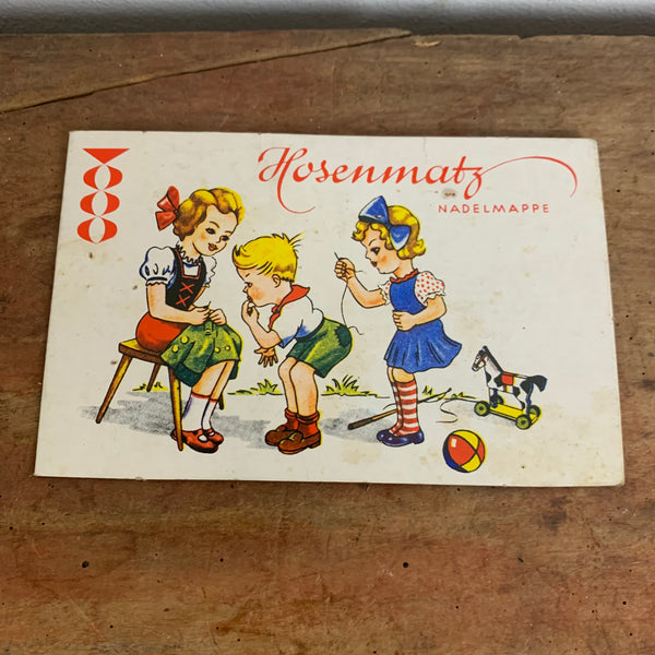 Vintage Nadelmappe Hosenmatz