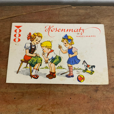 Vintage Nadelmappe Hosenmatz