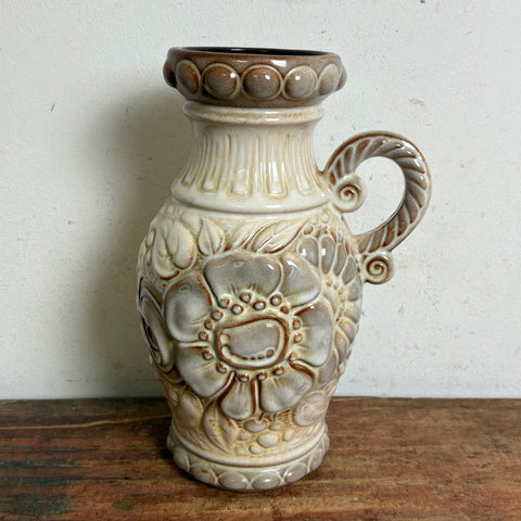 Vintage Fat Lava Flower Bodenvase von Scheurich 487-28