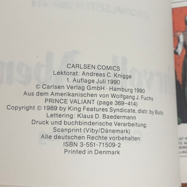 Comic Prinz Eisenherz Band 9 Gefahrvolle Abenteuer