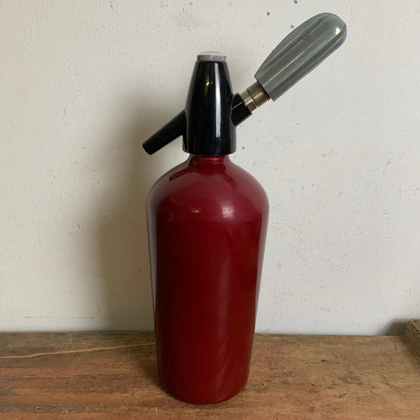 Sodasyphon Heimsyphon Modell B in rot