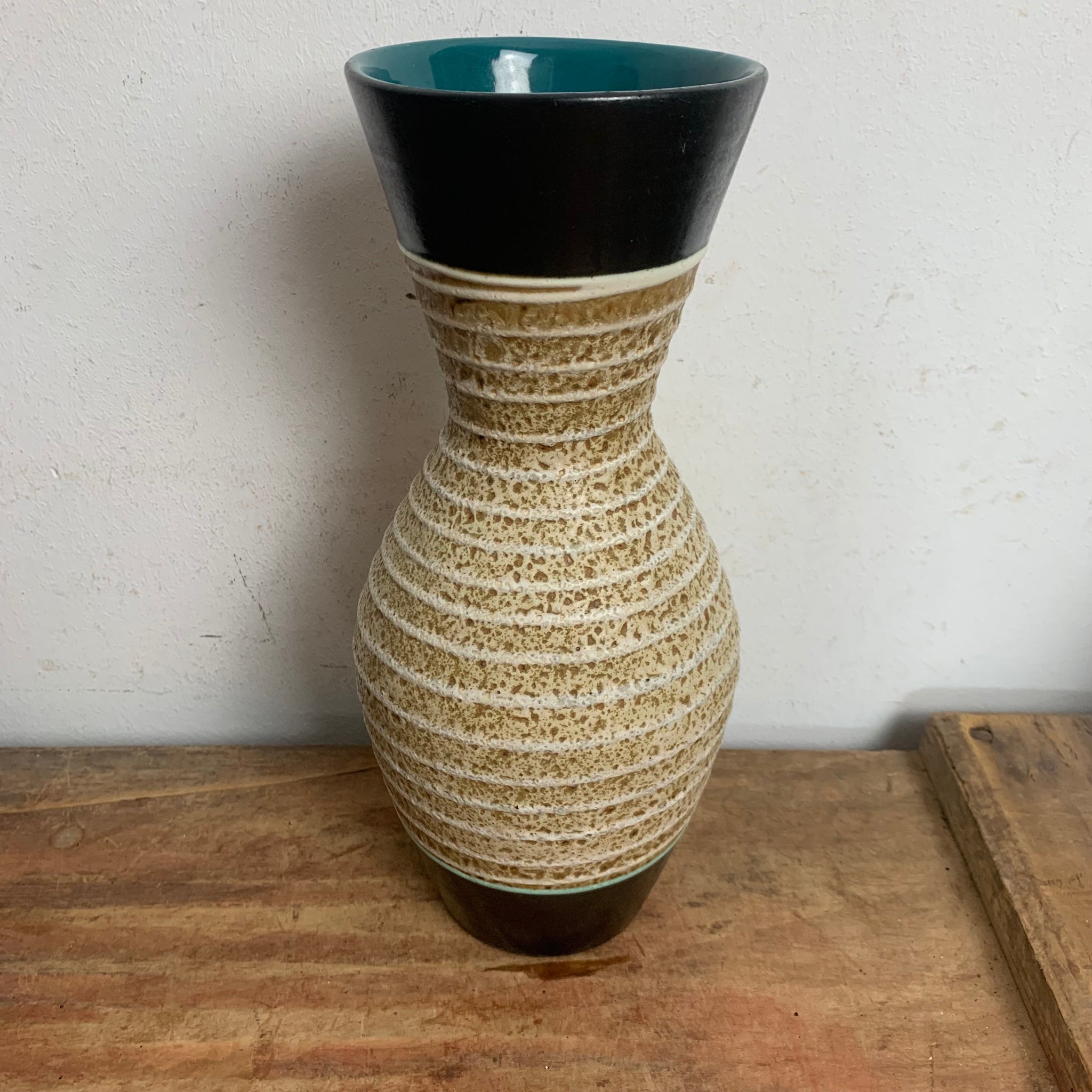Vintage Mid Century Keramik Vase 653-28
