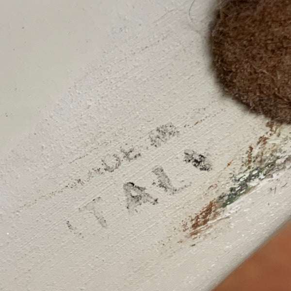 Vintage Hunde Skulptur Whippet Windhund