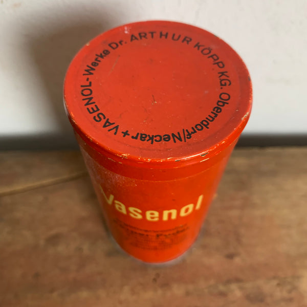Vintage Blechdose Vasenol