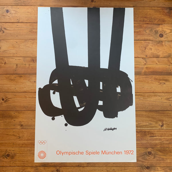 Pop Art Plakat Olympische Spiele 1972