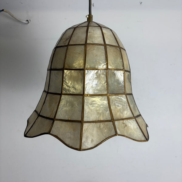 Vintage Perlmutt Deckenlampe