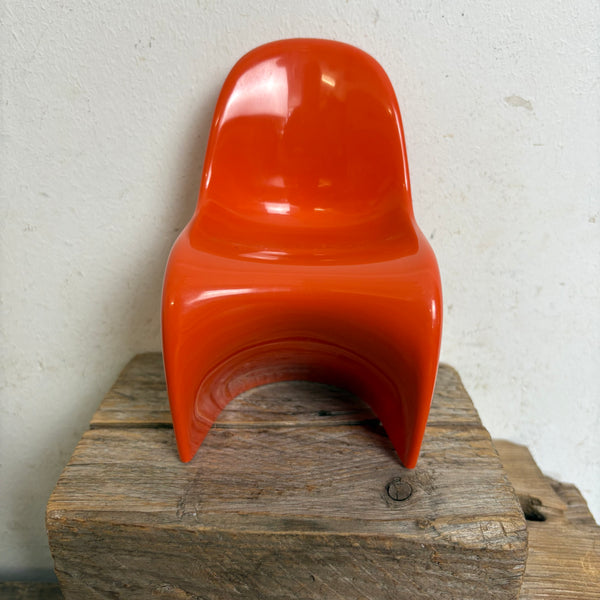 Miniatur Panton Chair von Vitra in orange