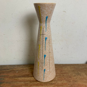 Mid Century Keramik Vase von Scheurich 520-28