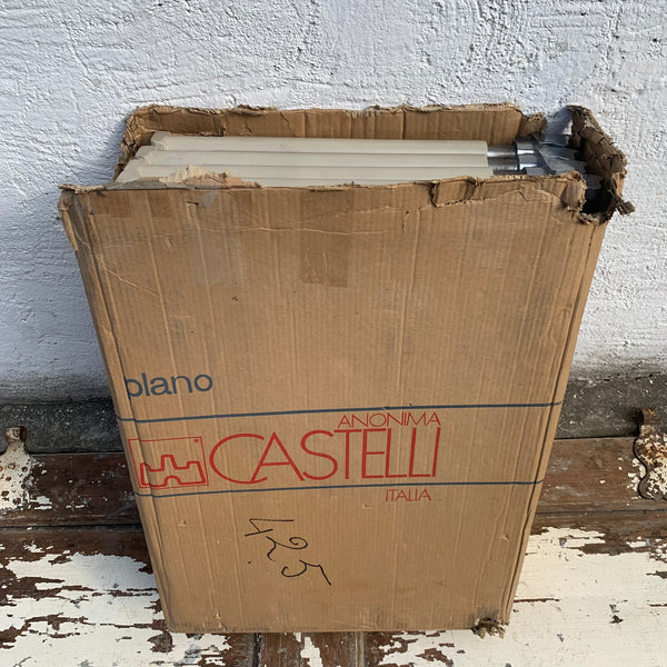 Vintage Design Klappbarer Esstisch Plano von Piretti für Anonima Castelli