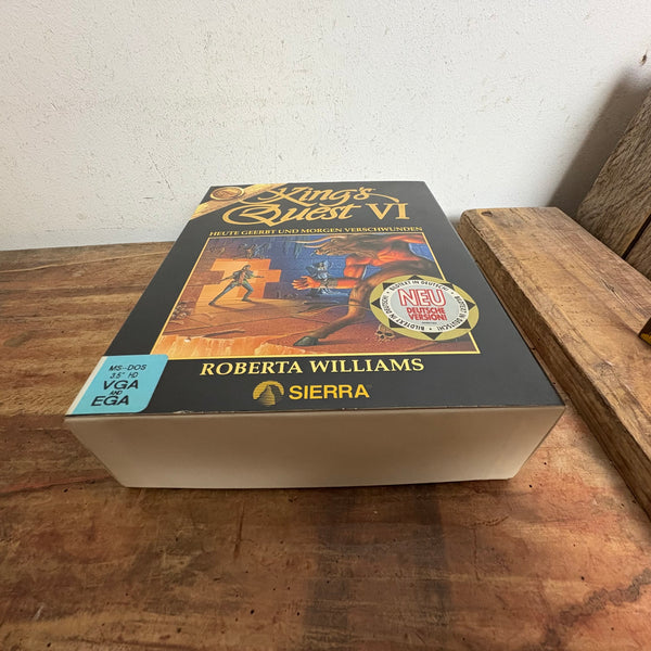 Computerspiel King's Quest VI Heir Today Gone Tomorrow von Sierra Big Box