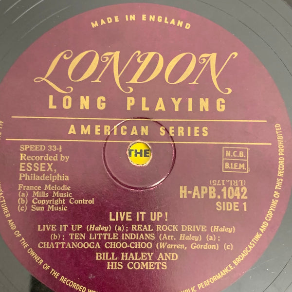 Schellackplatte Bill Haley and his Comets von London Records