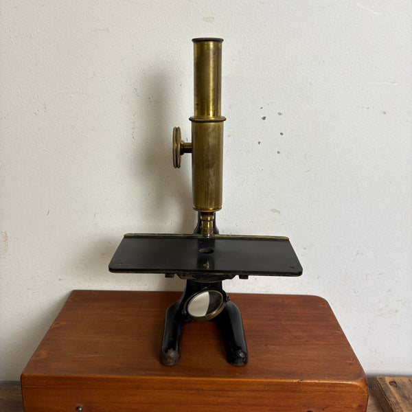 Antikes Mikroskop Optischen Werkstätten Paul Wächter
