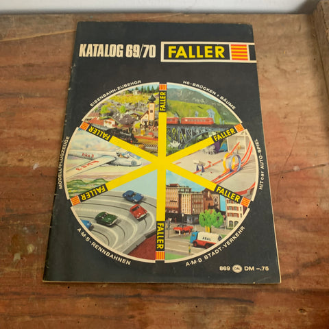 Vintage Jahres Katalog 69/70 Faller