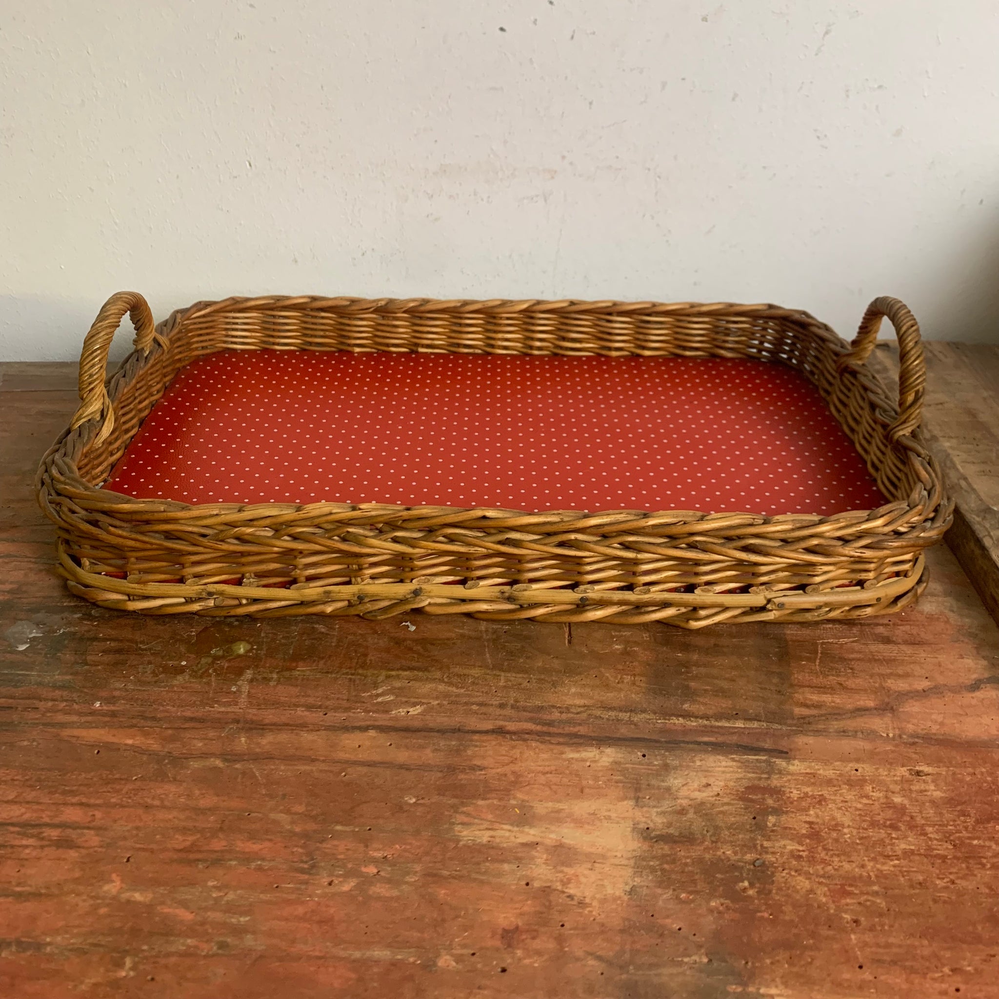 Vintage Mid Century Korb Tablett – Trödelfuchs Vintage Shop