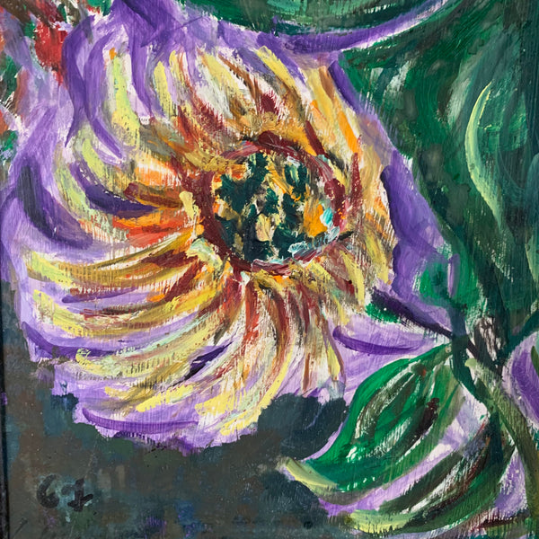 Ölgemälde Sommerblumen von Lothar Malskat