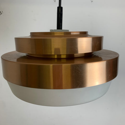 Vintage Mid Century Space Age Hängelampe im Stil von Jo Hammerborg