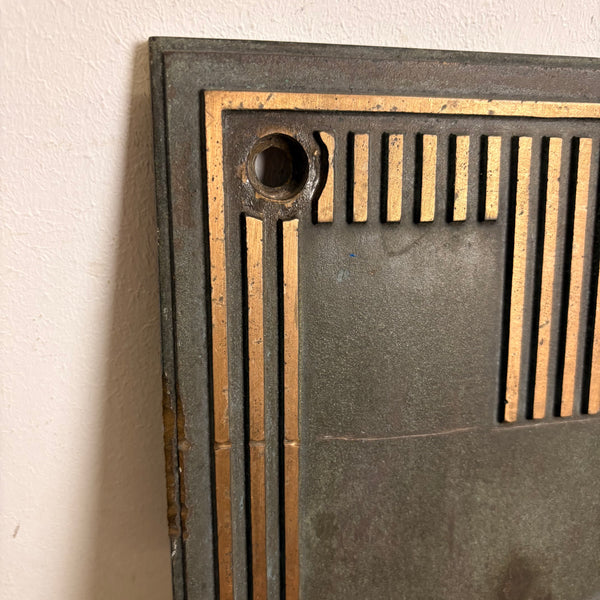 Original Art Deco Bronze Schild PHILIPP HOLZMANN
AKTIENGESELLSCHAFT ZWEIGNIEDERLASSUNG
HANNOVER