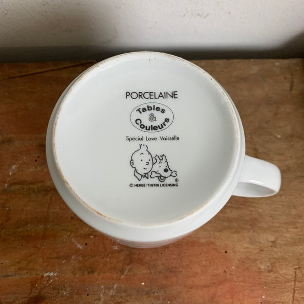 Vintage Tasse Tim und Struppi Konig Ottokars Zepter