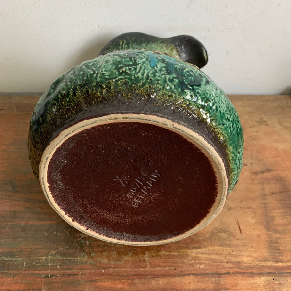 Vintage Fat Lava Keramik Vase von Dümler und Breiden 1107/26