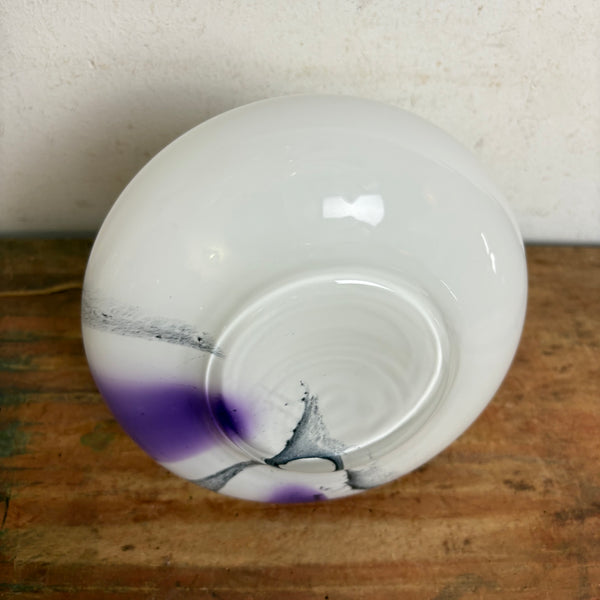 Vintage Postmoderne Art Glasvase von Hans Jürgen Richartz für Richartz Art Collection