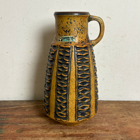 Vintage Mid Century Keramik Vase von Jasba 1623-25