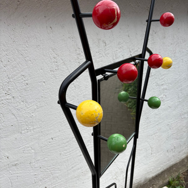 Vintage Mid Century Atomic Wand Garderobe von Roger Feraud