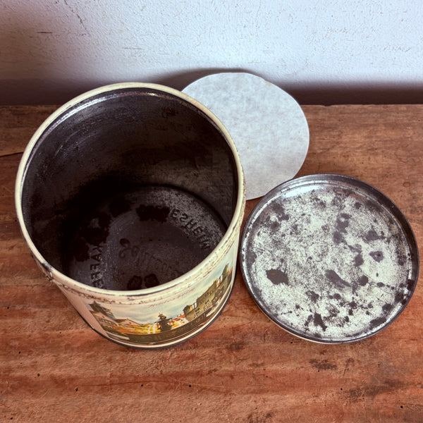 Vintage Blechdose Kaffee und Tee Haus Schlegel Hildesheim