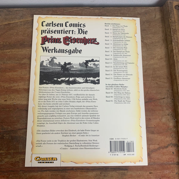 Comic Prinz Eisenherz Band 15 Geoffreys Abenteuer