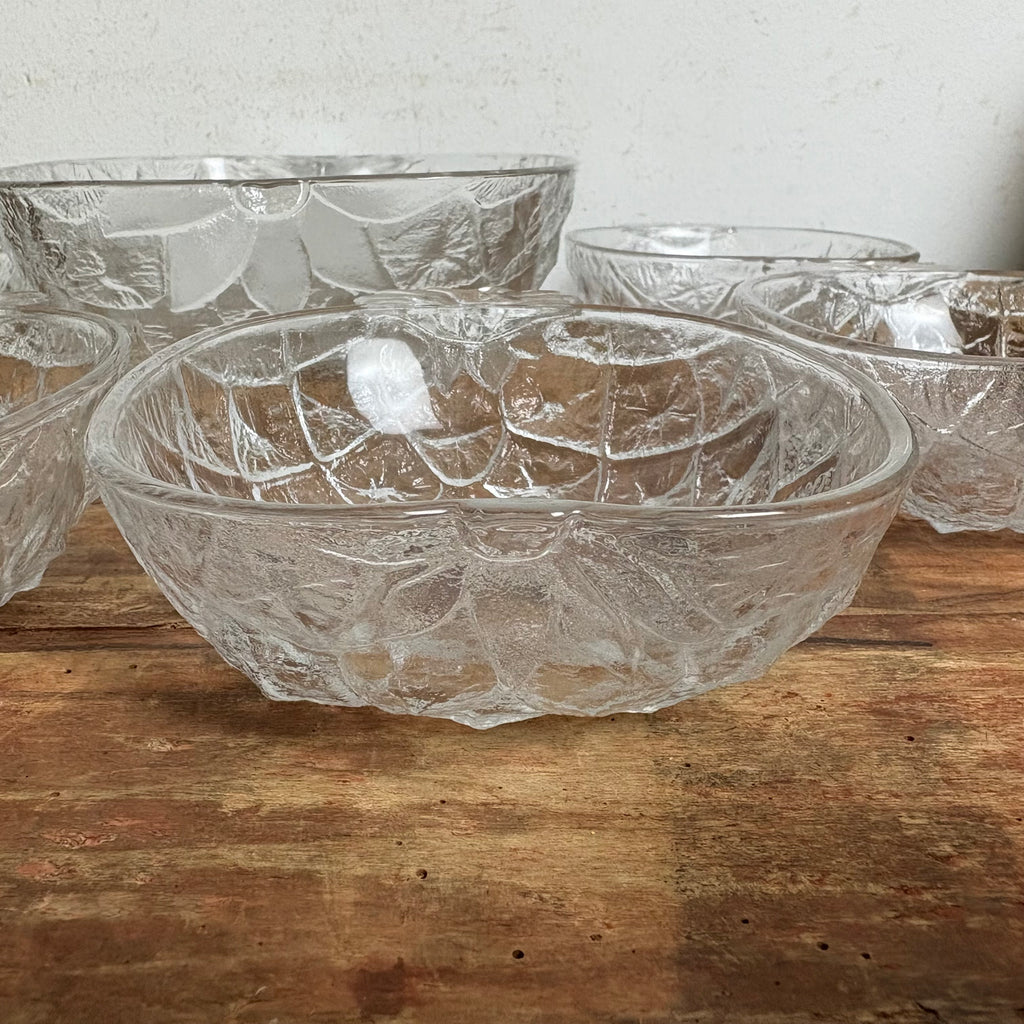 Vintage Glas Dessert Schalen Ananas – Trödelfuchs Vintage Shop