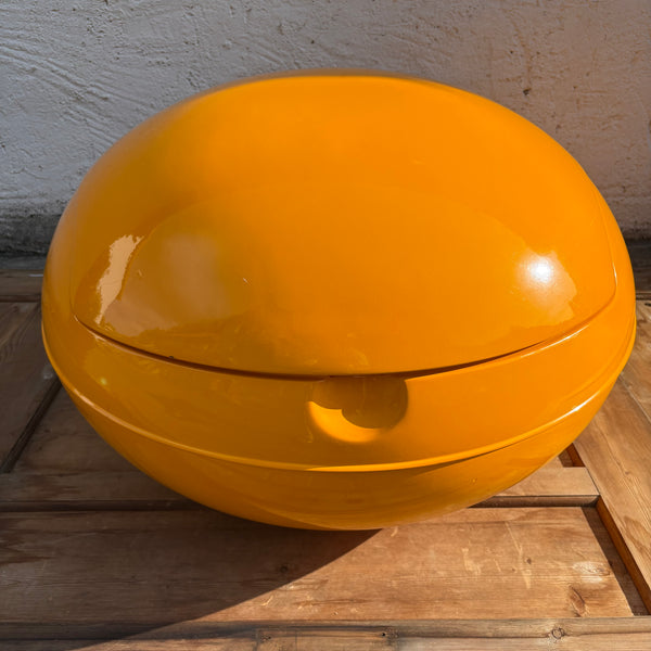 Vintage Space Age Design Senftenberger Ei Garden Egg Chair von Peter Ghyczy