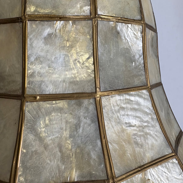 Vintage Perlmutt Deckenlampe