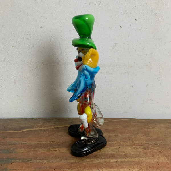 Vintage Murano Glas Skulptur Clown
