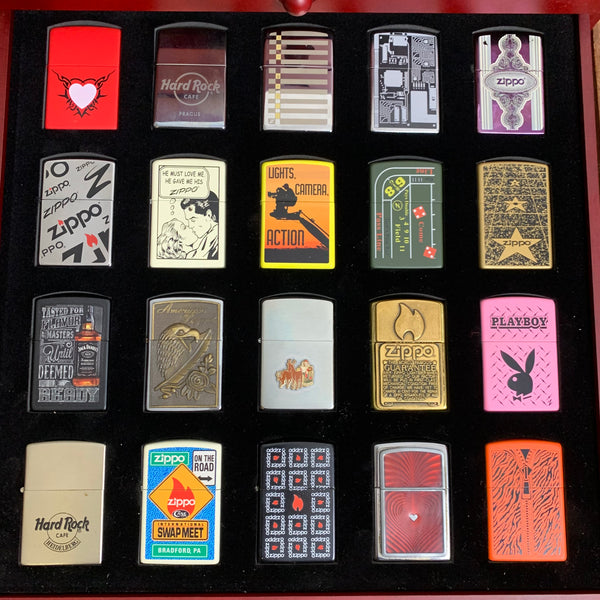 111 Zippo Feuerzeug Sammlung