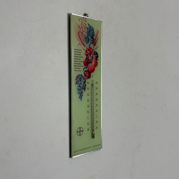 Vintage Werbe Thermometer Bayer Pflanzenschutz Leverkusen