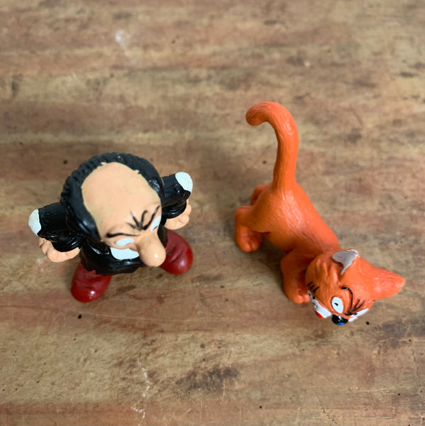 Vintage Figur Gargamel und Azrael