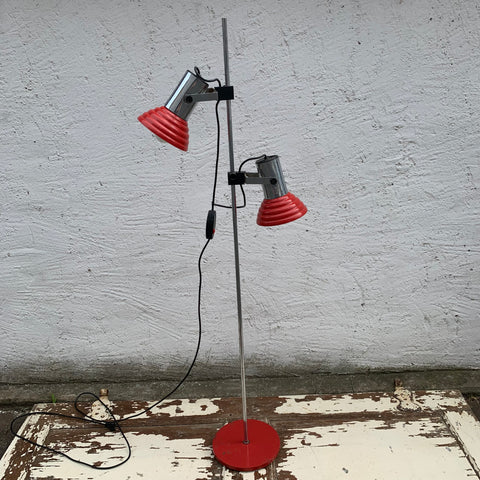 Vintage Stehlampe 2 Spots